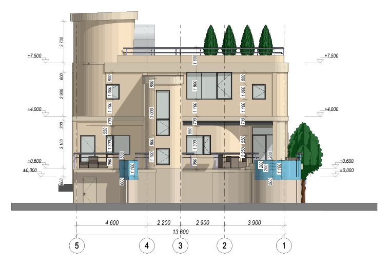 Ростов 360 м² — Чертёж 02
